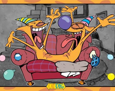 Placemat - CATDOG Couch Party