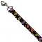 Dog Leash - Colorful Calaveras Black/Multi Color