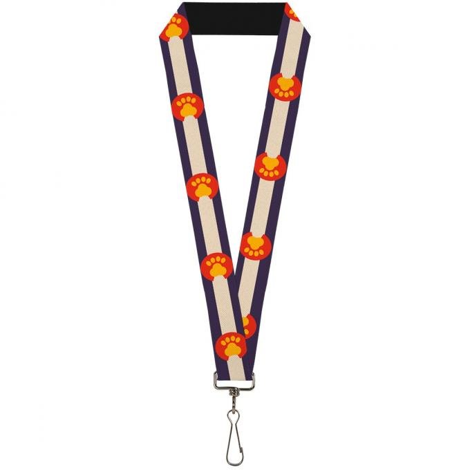 Buckle-Down Lanyard - Colorado Flag/Paw Print