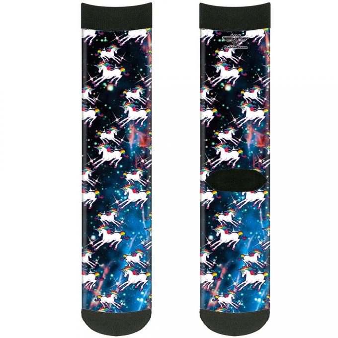 Sock Pair - Polyester - Unicorn Universe - CREW