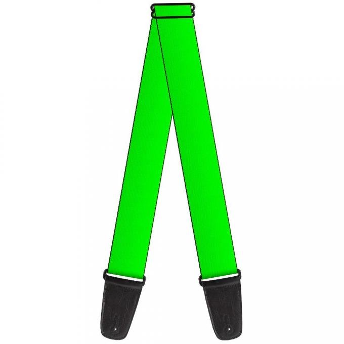 Guitar Strap - Neon Green