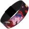 MARVEL DEADPOOL Elastic Bracelet - 1.0" - Deadpool on Unicorn Pose/Chimichangas/Rays Galaxy Blues/Purples/Pinks