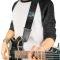 Guitar Strap - High Voltage Skull