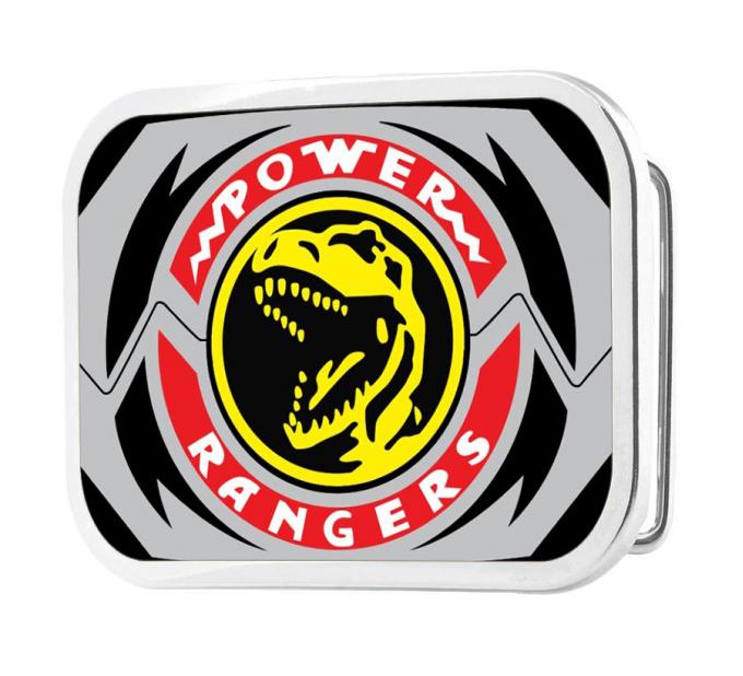 POWER RANGERS Tyrannasaurus Rex Morpher FCG - Chrome Rock Star Buckle