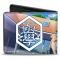CRUNCHYROLL 
Bi-Fold Wallet - YOWAMUSHI PEDAL Team Hakogaku 4-Riders Pose + Academy Logo