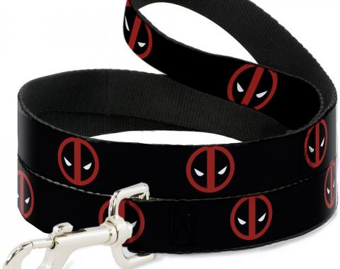 MARVEL DEADPOOL 
Dog Leash Deadpool Logo Black/Red/White