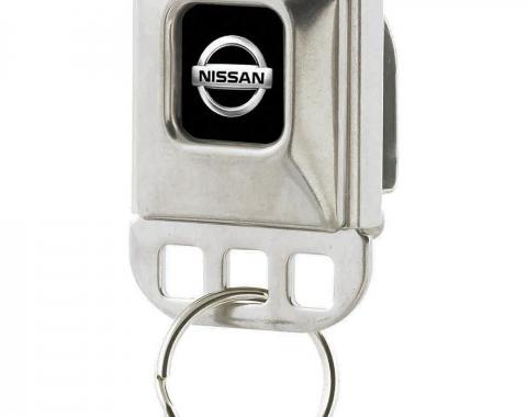 Keyholder - Nissan Full Color Black/Silver Logo