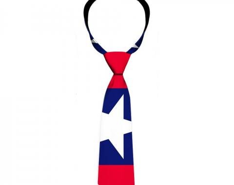 Buckle-Down Necktie - Stars & Stripes Ribbon Red/Blue/White