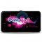 Hinged Wallet - FOREVER PONY GIRL/Mustang Silhouette Black/Blues/Pinks