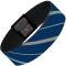 Elastic Bracelet - 1.0" - Ravenclaw Stripe4 Blue/Gray