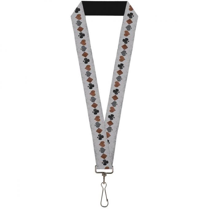 Buckle-Down Lanyard - Suits Gray Stone