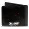 Bi-Fold Wallet - Call of Duty Molten Trey Logo + CALL OF DUTY BLACK OPS III Black/White/Orange