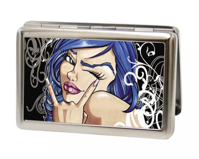 Business Card Holder - LARGE - Rock & Roll Ink FCG