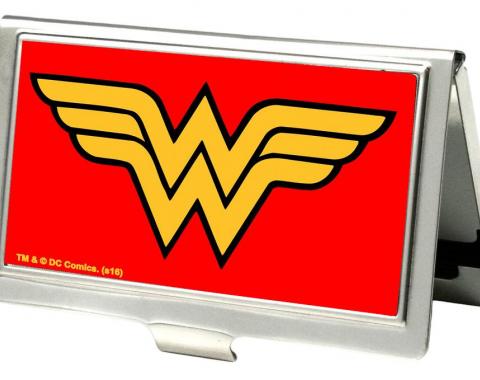 Business Card Holder - SMALL - Wonder Woman Logo FCG Red