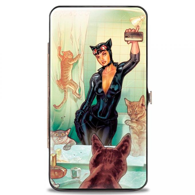 Hinged Wallet - Catwoman Issue #34 Selfie Variant + Issue #1 Cover Poses