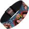 MARVEL COMICS 
Elastic Bracelet - 1.0" - Thor 3-Action Poses/Space Dust