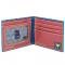 Rubber Wallet - Superman Icon + Text Badge
