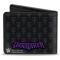 Bi-Fold Wallet - Undertaker Devil Mask/Monogram + UNDERTAKER Black/Gray/Purple