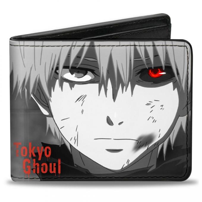 Bi-Fold Wallet - TOKYO GHOUL White Hair + Masked Kaneki