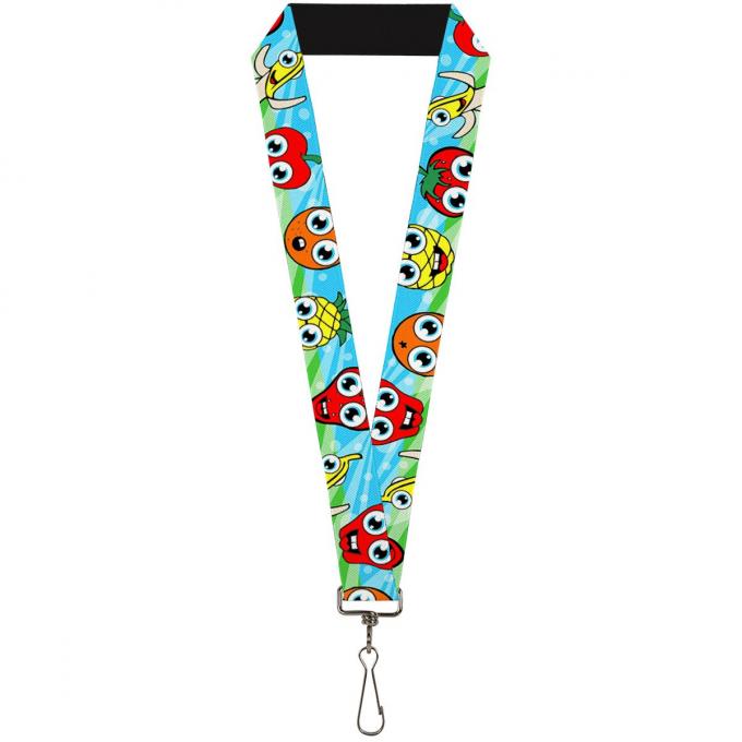Buckle-Down Lanyard - Fruit Cartoon