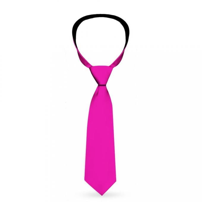 Buckle-Down Necktie - Fuchsia