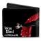 Bi-Fold Wallet - Masked Ken Kaneki Upside Down + TOKYO GHOUL Black/White/Red