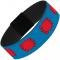 2017 MARVEL SPIDERMAN 
Elastic Bracelet - 1.0" - Retro Spider-Man Back Spider Blue/Red