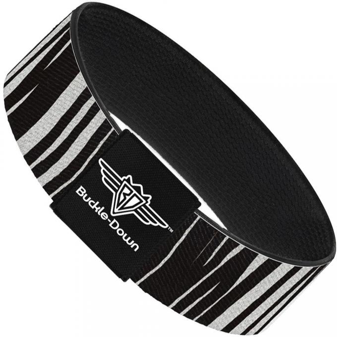 Buckle-Down Elastic Bracelet - Zebra