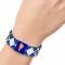 Elastic Bracelet - 1.0" - Diamond Blue Ranger