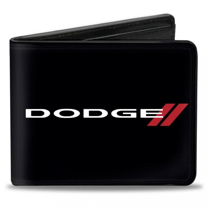 Bi-Fold Wallet - DODGE/Red Rhombus Black/White/Red