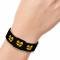 Elastic Bracelet - 1.0" - WU-TANG Logo Repeat Black/Gold