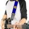 Guitar Strap - Flag Equality Blue/Yellow