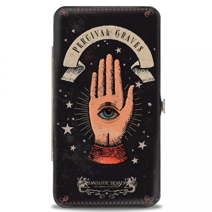 Hinged Wallet - FANTASTIC BEASTS AND WHERE TO FIND THEM PERCIVAL GRAVES Eye in Hand Icon