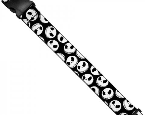 Luggage Strap - NBC Jack Expressions Scattered Black/White