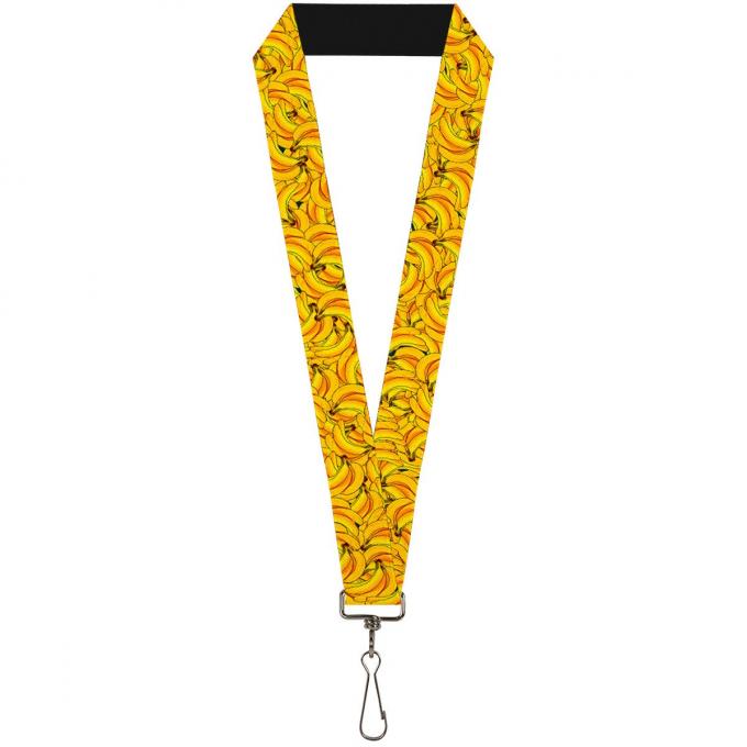 Buckle-Down Lanyard - Banana Bunches Stacked