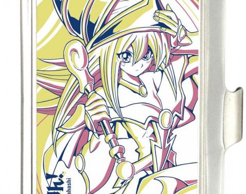 Business Card Holder - SMALL - YU-GI-OH! Dark Magician Girl Pose FCG White/Yellow/Pink