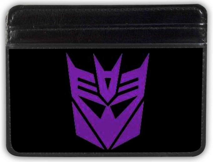 Weekend Wallet - Transformers Decepticon Logo Black/Purple