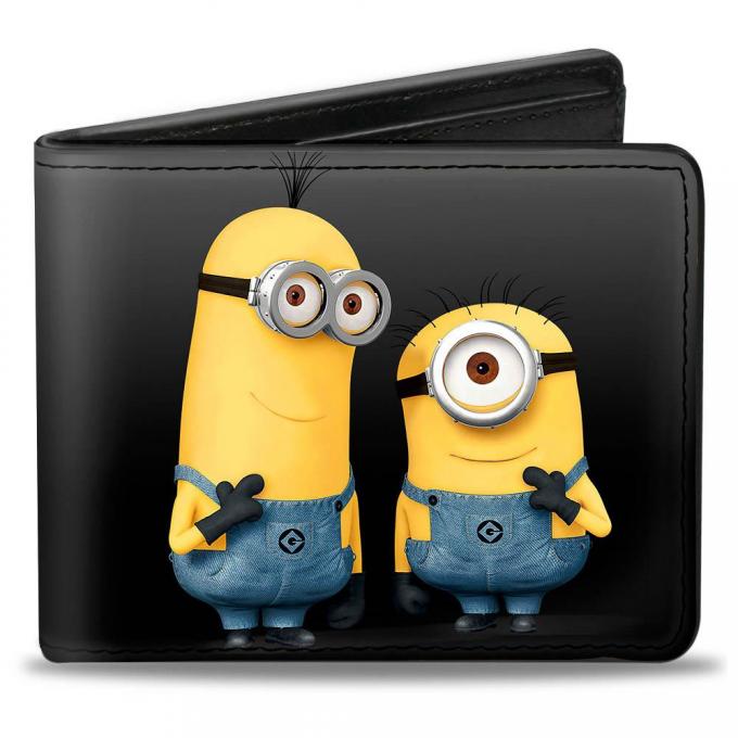 Bi-Fold Wallet - Minions Tim & Carl Standing Pose