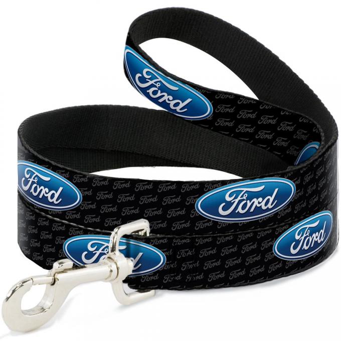 Dog Leash Ford Oval REPEAT w/Text
