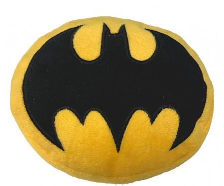 DTPT-BMDV 
Dog Toy Squeaky Plush - Batman Bat Icon Yellow/Black