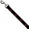 MARVEL DEADPOOL 
Dog Leash Deadpool Logo Black/Red/White