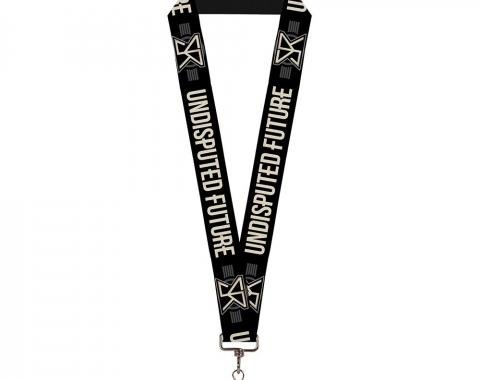 Lanyard - 1.0" - Seth Rollins UNDISPUTED FUTURE/SR Icon Black/Gray/Tans