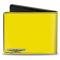 Bi-Fold Wallet - ALOHE OE Logo + Space Dandy Yellow/White