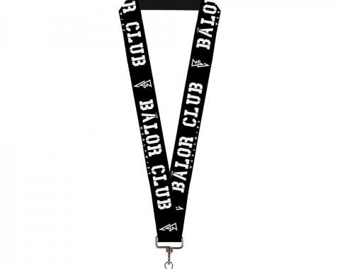 Lanyard - 1.0" - Finn Balor BALOR CLUB WORLDWIDE/BC Icon Black/White