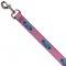 Dog Leash Ford Oval w/Text PINK