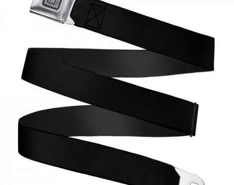 GM Seatbelt Belt - Black Webbing