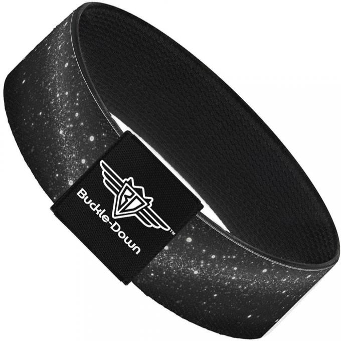 Buckle-Down Elastic Bracelet - Galaxy Arch Black/Gray/White