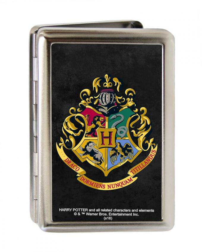 Business Card Holder - LARGE - Hogwarts Crest FCG