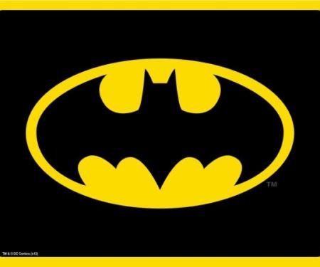 Placemat - Batman Black/Yellow