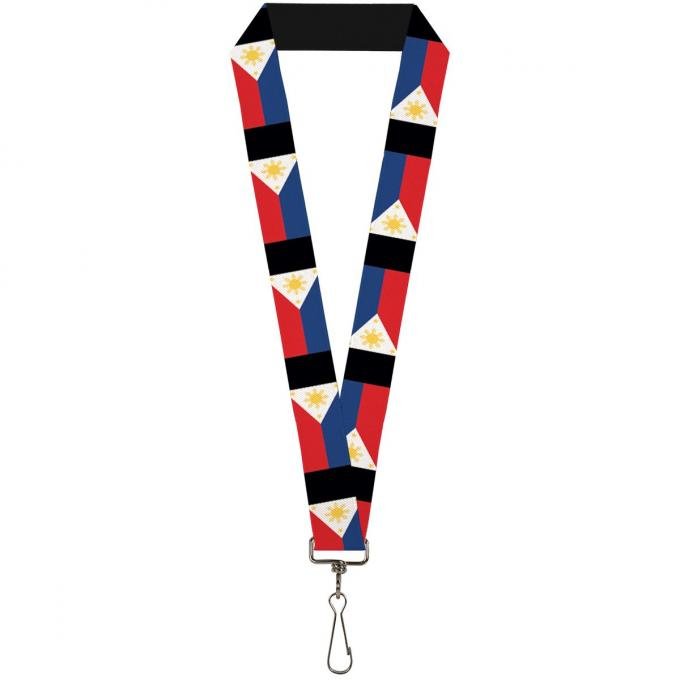 Buckle-Down Lanyard - Philippines Flags